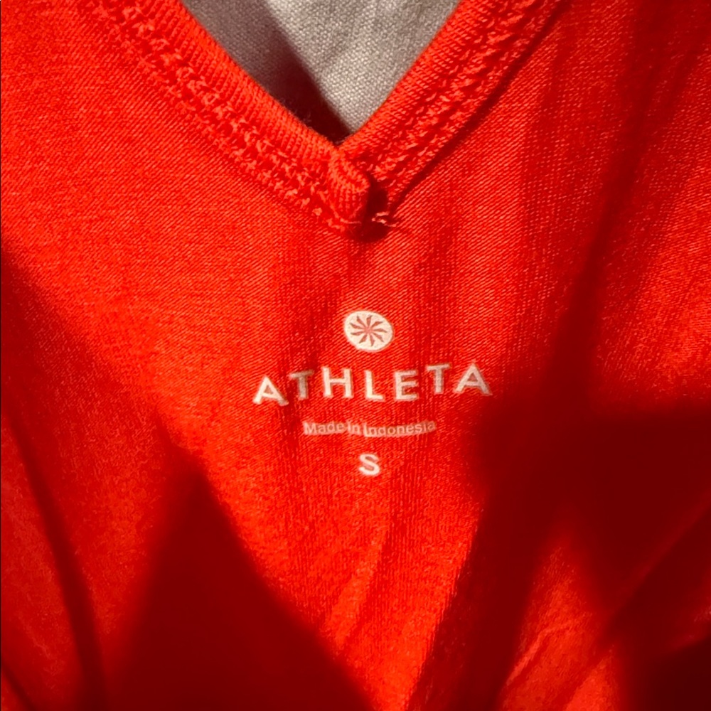 Athleta Vibrant Red Mini Dress - Picture 2 of 6